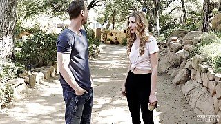 Seductive blonde Alexa Grace hooks up with one of her old friends