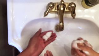 Small Hands Get Railed By Big Bad Boy.HARD VOYUER ALEXA WATCHES FROM WINDOW