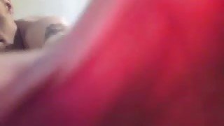 Voluptuous blond hottie hops on my perky dick in cowgirl style