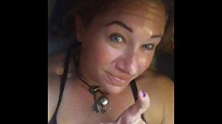 Happy birthday wishes to a special someone. My bra, and pussy are both wet! Erect nipple play