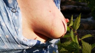 Nettle play in public - tits - Trailer