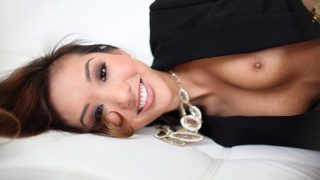 SEXY ALINA LI SUCKS COCK, GETS FUCKED & SWALLOWS TWO CUMSHOTS POV