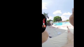 VRLatina.com - Veronica Leal in outdoor 5K VR sex