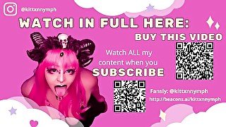 Elf Girl Fucks Her Tight Hairless Pussy Until She Squirts & Cums All Over