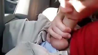 Parked car cum gulp oral stimulation