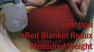 WWM Red Blanket Redux - How Heavy is Water Weight?