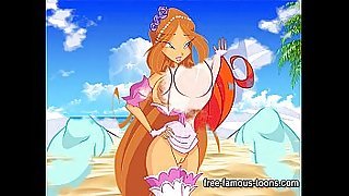 Winx Club lesbian hentai