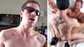 Skater's Raw Nut - Bareback Breeding - 3-way Fuck w/Cum as Lube