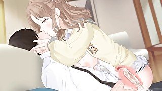 riding creampie on chair part 1