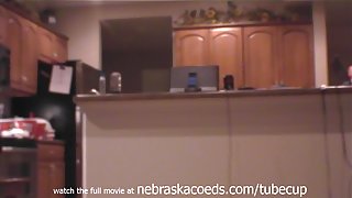 real home video from slutty party girls apartment party