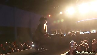 german stepmom naked on stage