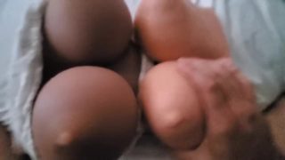 You and Your Friend Let Me Cum All Over Both Your Tits