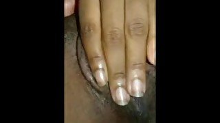 Babe showing off her pink flesh