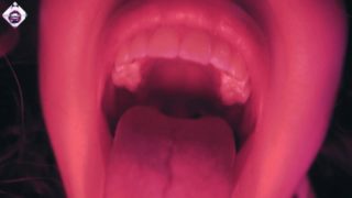 Giantess - teasing you with my long tongue and eating you alive