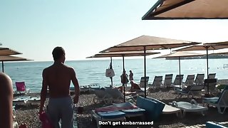 Students swim and fuck