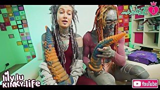 UNBOXING our NEW XXL JOHN THOMAS TENTACLE DILDOS. More on our FREE YOUTUBE channel: Kinky Life