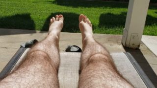 Hairy Legs In The Sun