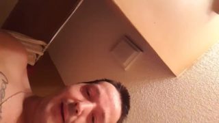 Standing up HUGE creampie in my little pussy dripped all over camera lol