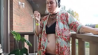 Outtake: Just for fun outtake of smoking and dancing naked on deck