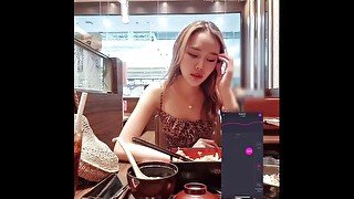 Unspeakable pleasant in public with remote control vibrator - Lust2