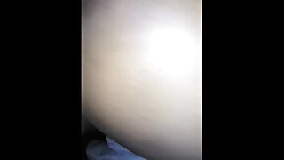 Ebony taking it in the ass for the first time