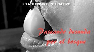 Audio ASMR - Paseando desnuda por el bosque - Only audio