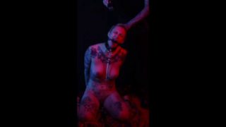 Preview: I shave hot punk girl's (Viki Vice) head and eyebrows and fuck her throat