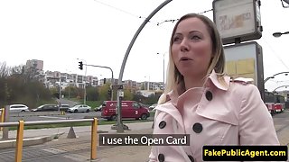 Real pickedup czech beauty banged outdoors