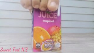 Juice Box Crush with Feet