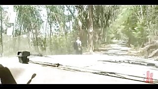 Pervert gay driver catches hitchhiker