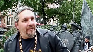 Sexy blonde hooker with a slim body fucks a new client