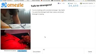 Jerking off on omegle chat