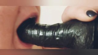 BBW Taking BBC Dildo In All My Holes (Squirt Ending)