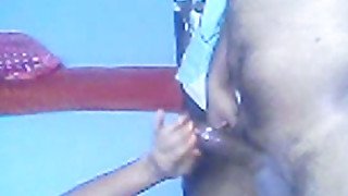 A horny neighbor visits his Indian housewife and bangs her on hidden cam