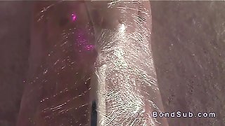 Wrapped in plastic ### gets fucking machine