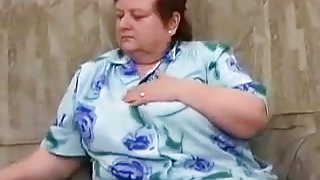 Mature slag gets fucked by a younger man.