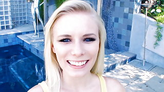 Blondes loving stroking dick to get cum...