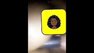 Ebony BBW Tittie Fuck And Sucks Toy At The Same Time ❤️💦