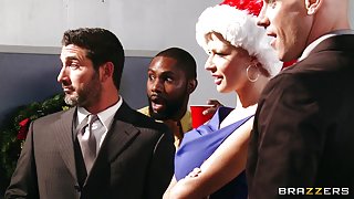 Big Tits at Work: Office Christmas Party