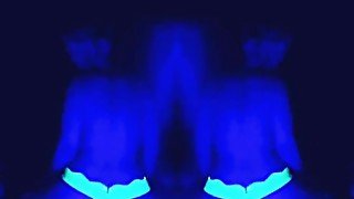 Ass so white it glows