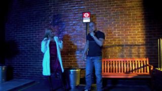 Nicotine Addicts... Bus Stop...XXX