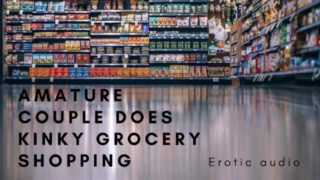 Almost caught in the grocery store!