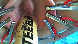 Using a baseball bat