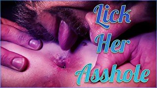 Licking Her Fresh ASSHOLE