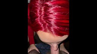 Layla loves swallowing it