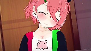 【にじさんじ 笹木咲(私服)】笹木咲(私服)がふたなりオナニーで絶頂するだけ