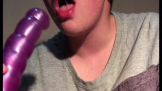DP and deep throating my dildo 4K