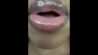 DSL Slo mo Daddy CUM ON LIPS