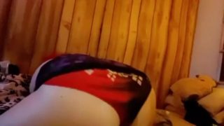 Goth Girl Humps pillow filled with Vibe 