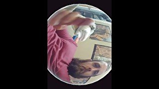 Matts big white dick about to cum everywhere